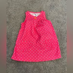 Pink Polka Dot Dress